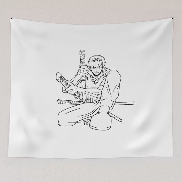 Item preview, Roronoa Zoro - Three Sword Style Combat Stance   designed and sold by Rei-nderW1.