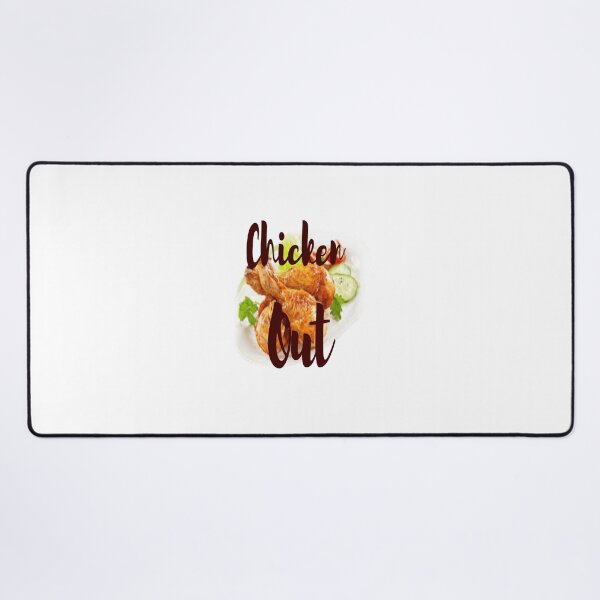 Item preview, Chicken Out – Funny Coward Humor designed and sold by PrashaDesigns.