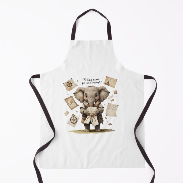 Item preview, Nothing Meant For Me Is Ever Lost Vintage Elephant Dark Academia designed and sold by AQUILAKREO.
