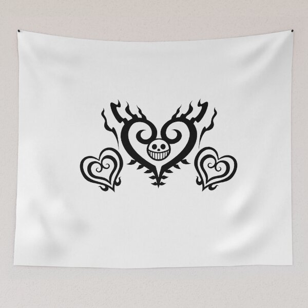 Item preview, Heart Pirates - Trafalgar Law Official Emblem designed and sold by Rei-nderW1.