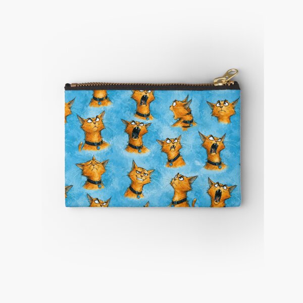 Item preview, Cats emotions - Aesthetic Pattern Print Design for fabrics designed and sold by Just4Sinners.