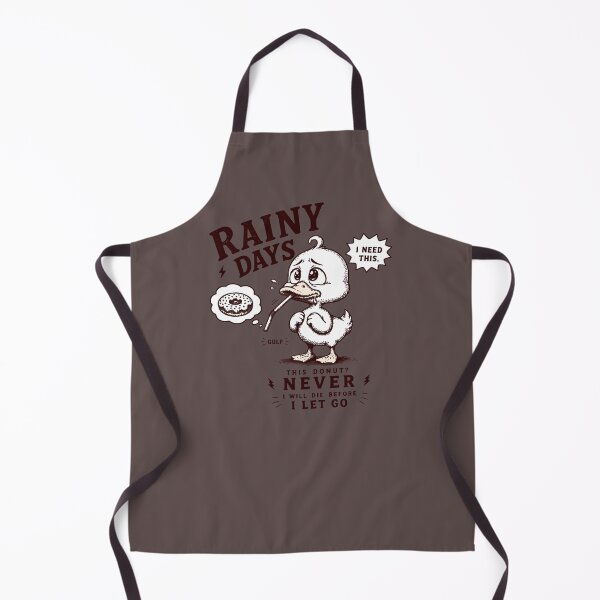Item preview, Sad Baby Duck Never Letting Go of Donut designed and sold by RADUQstudio.