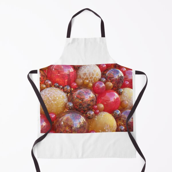 Item preview, Close-Up Of Red And Gold Christmas Ornaments And Festive Reflective Baubles designed and sold by Nmallia.