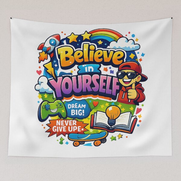 Item preview, Believe in yourself designed and sold by MagicTeeVibeArt.