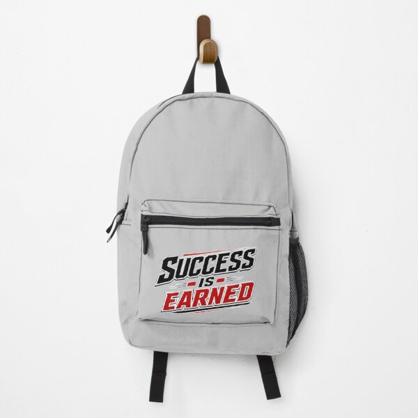 Item preview, Success Is Earned Hard Work Quote Meritocracy Typography Design designed and sold by Bamimu Merch.