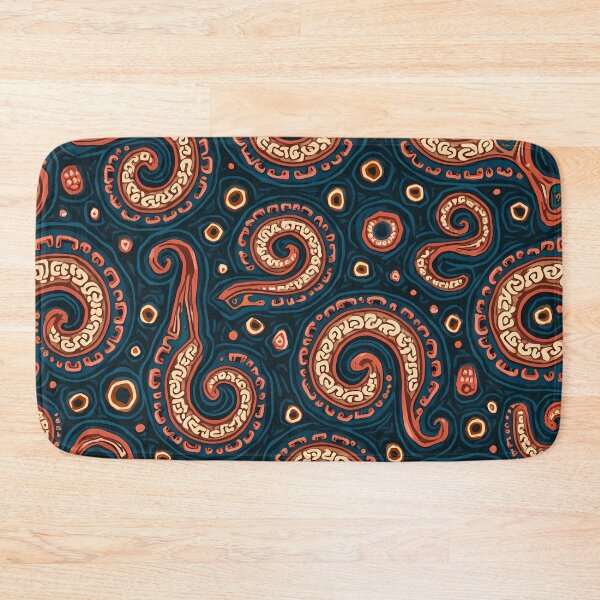 Item preview, New Zealand Māori Paua Pattern Koru Design 899 designed and sold by GrinGalore.