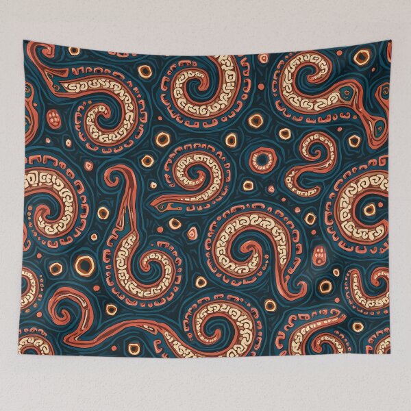 Item preview, New Zealand Māori Paua Pattern Koru Design 899 designed and sold by GrinGalore.