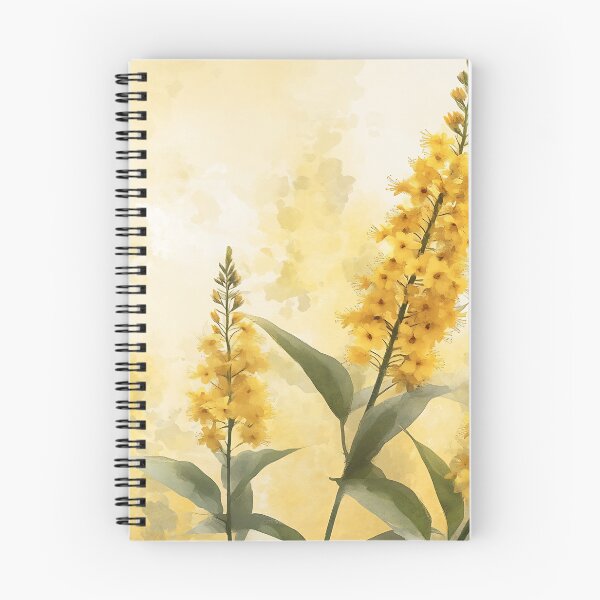 Item preview, Kentucky Goldenrod Yellow Wildflower Botanical Artwork designed and sold by daila70.