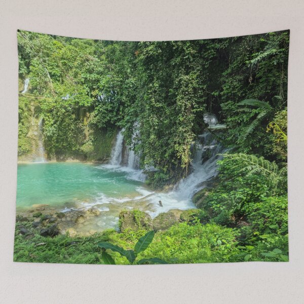 Item preview, Bega Falls, Agusan del Sur - Hidden Jungle Paradise | Mindanao, Philippines Nature Art designed and sold by Ross.A.Campbell.