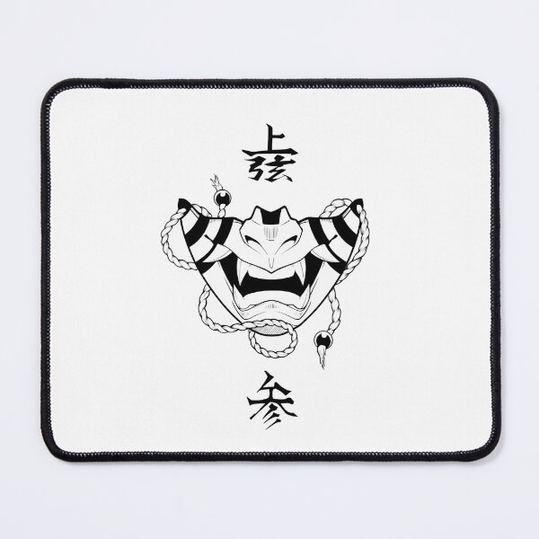 Item preview, Akaza - Demon Mark Mask designed and sold by Rei-nderW1.