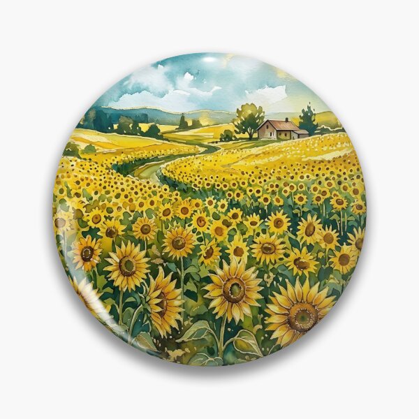 Item preview, Sunflower Field  designed and sold by GraphicsClub.