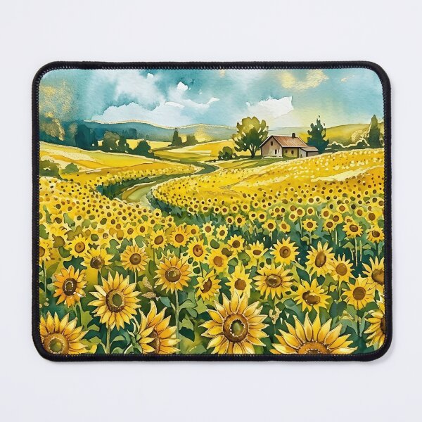 Item preview, Sunflower Field designed and sold by GraphicsClub.