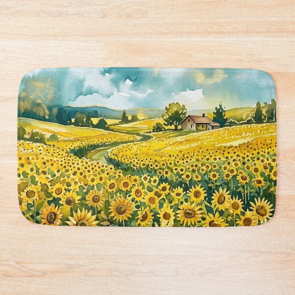 Item preview, Sunflower Field  designed and sold by GraphicsClub.