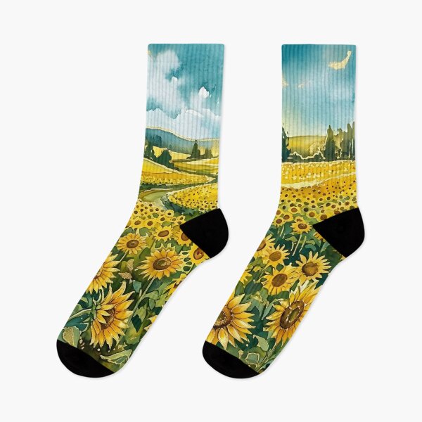Item preview, Sunflower Field  designed and sold by GraphicsClub.