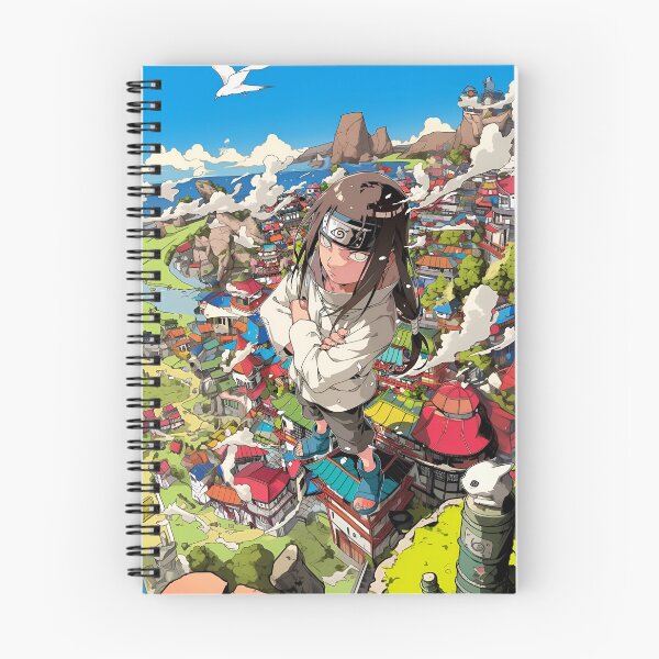 Item preview, Neji Hyuga Hidden Leaf Village Skyline Anime Art | Neji Hyuga Aesthetic Poster | Naruto Inspired Manga Style Art designed and sold by Dyan4.