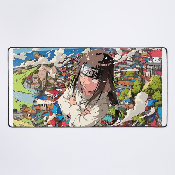 Item preview, Neji Hyuga Hidden Leaf Village Skyline Anime Art | Neji Hyuga Aesthetic Poster | Naruto Inspired Manga Style Art designed and sold by Dyan4.