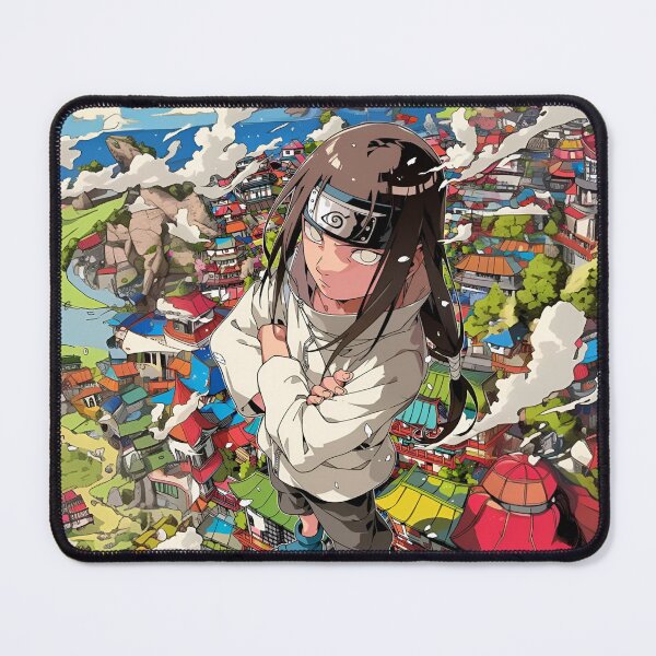 Item preview, Neji Hyuga Hidden Leaf Village Skyline Anime Art | Neji Hyuga Aesthetic Poster | Naruto Inspired Manga Style Art designed and sold by Dyan4.
