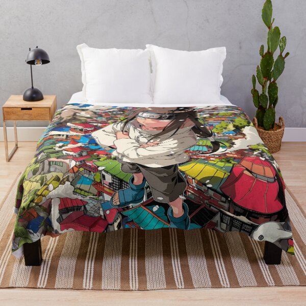 Item preview, Neji Hyuga Hidden Leaf Village Skyline Anime Art | Neji Hyuga Aesthetic Poster | Naruto Inspired Manga Style Art designed and sold by Dyan4.