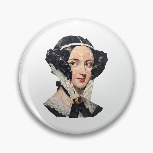 Item preview, Ada Lovelace – First Programmer | Collage Portrait Art Print | Women in STEM Science Poster designed and sold by OzzFrequency.