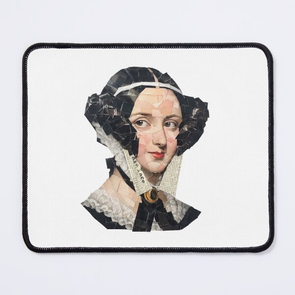 Item preview, Ada Lovelace – First Programmer | Collage Portrait Art Print | Women in STEM Science Poster designed and sold by OzzFrequency.