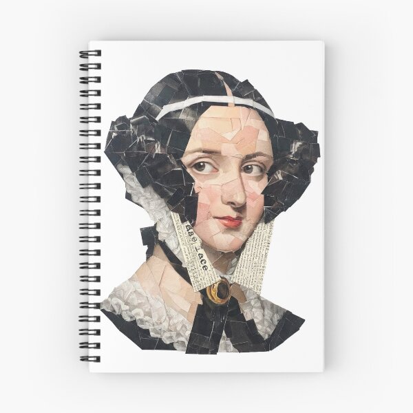 Item preview, Ada Lovelace – First Programmer | Collage Portrait Art Print | Women in STEM Science Poster designed and sold by OzzFrequency.