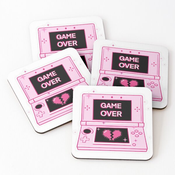 Item preview, Pink Game Over Gaming Console Aesthetic | Cute Gamer Girl Retro Video Game Design designed and sold by girlgamerstudio.