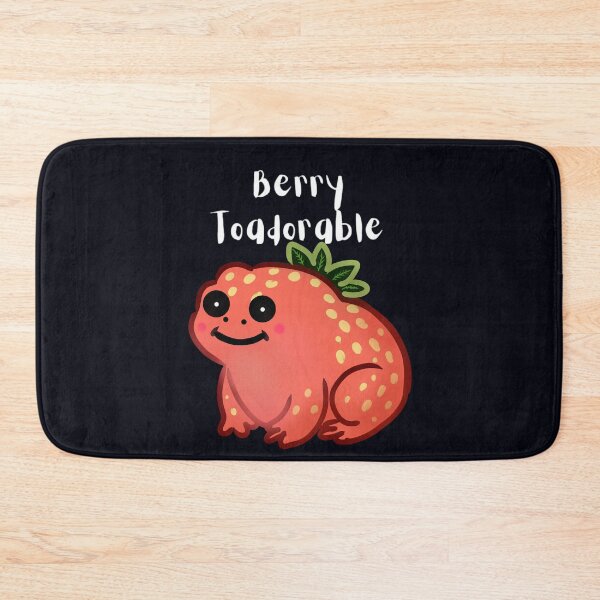 Item preview, Berry Toadorable Strawberry Frog Design designed and sold by HopeAndHustle.