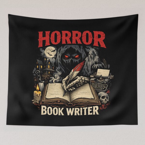 Item preview, Horror Book Writer  designed and sold by SidTastic .