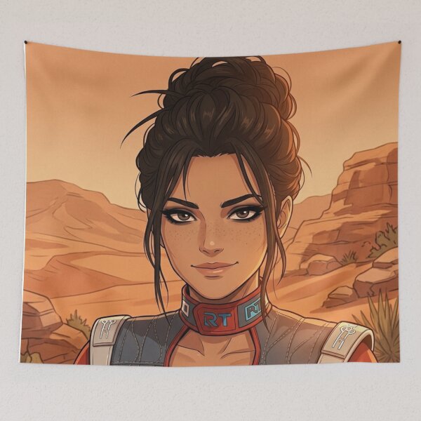 Item preview, Cyberpunk desert woman designed and sold by The King's general goods.