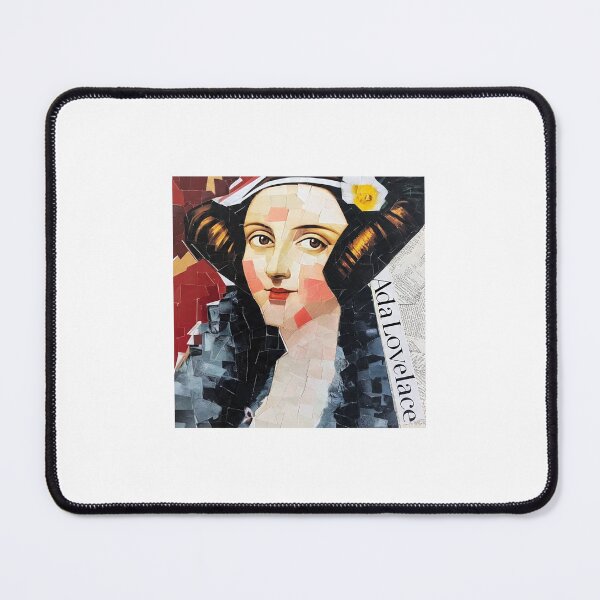 Item preview, Ada Lovelace – First Programmer | Collage Portrait Art Print | Women in STEM Science Poster designed and sold by OzzFrequency.