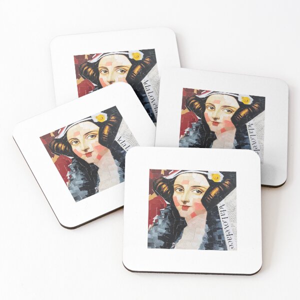 Item preview, Ada Lovelace – First Programmer | Collage Portrait Art Print | Women in STEM Science Poster designed and sold by OzzFrequency.