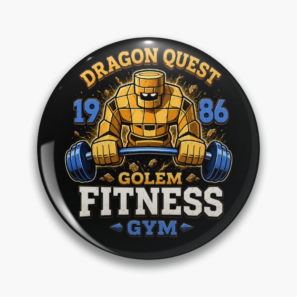 Item preview, Dragon Quest - Golem Fitness Gym designed and sold by Green Sama.