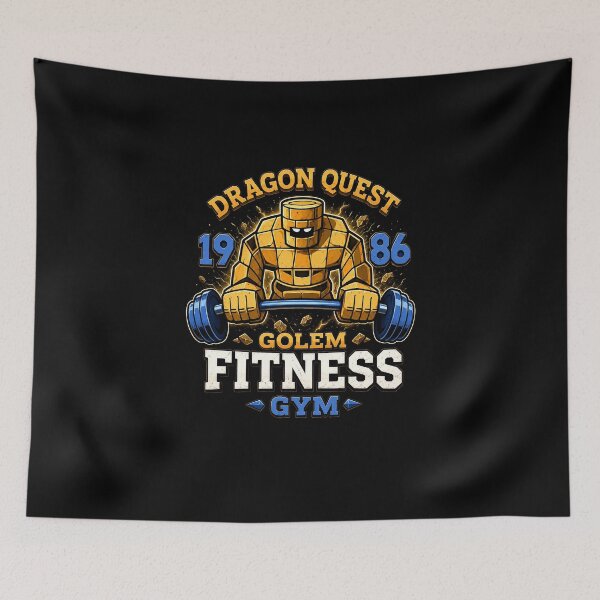 Item preview, Dragon Quest - Golem Fitness Gym designed and sold by Green Sama.