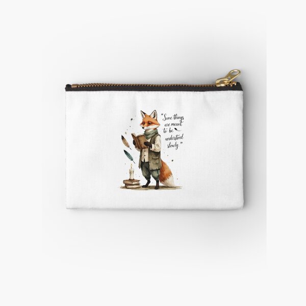 Item preview, Understood Slowly Vintage Fox Dark Academia Bookish Gift designed and sold by AQUILAKREO.