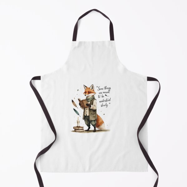 Item preview, Understood Slowly Vintage Fox Dark Academia Bookish Gift designed and sold by AQUILAKREO.