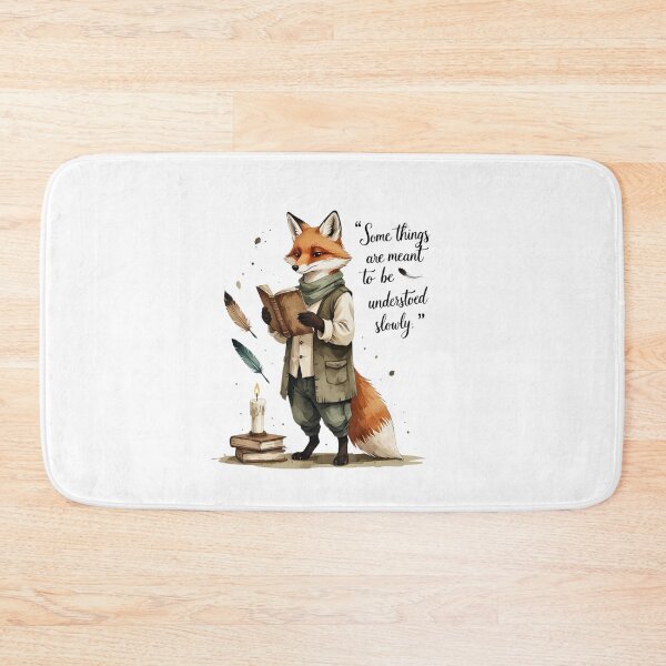 Item preview, Understood Slowly Vintage Fox Dark Academia Bookish Gift designed and sold by AQUILAKREO.