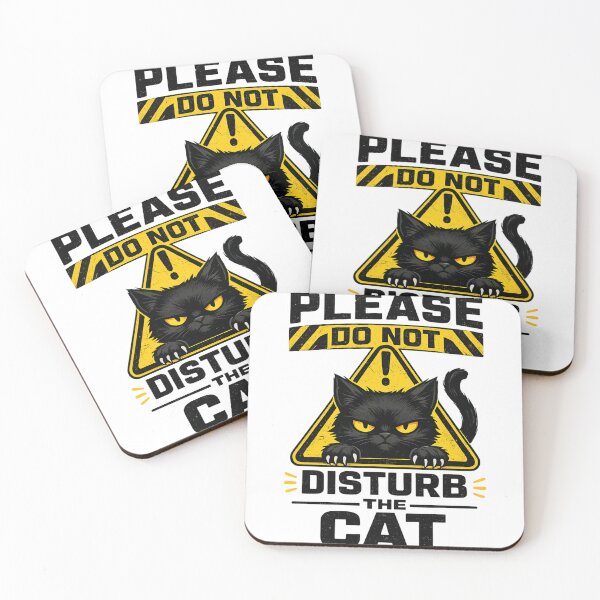 Item preview, Angry black cat Do not disturb! T-SHIRT designed and sold by ModernPaws.