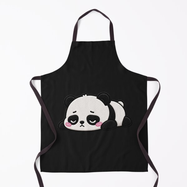 Item preview, Lazy Monday Panda Embroidery Patch Funny Kawaii designed and sold by ColorSplash123.
