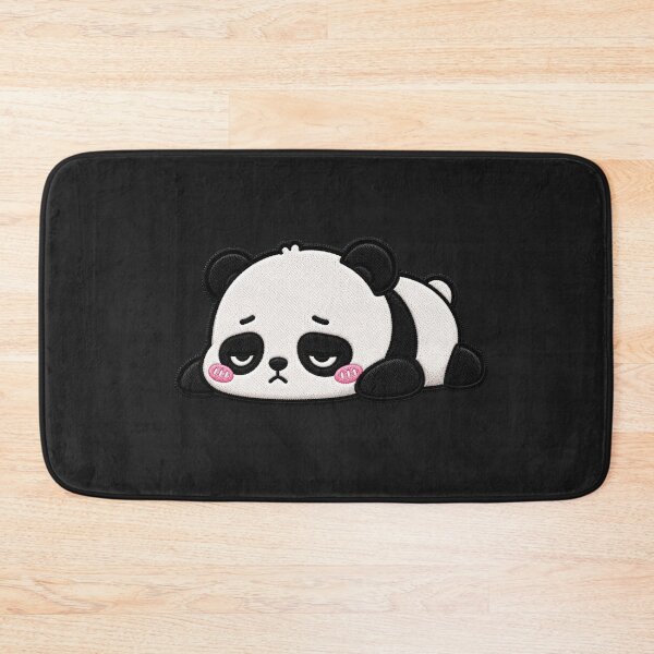 Item preview, Lazy Monday Panda Embroidery Patch Funny Kawaii designed and sold by ColorSplash123.