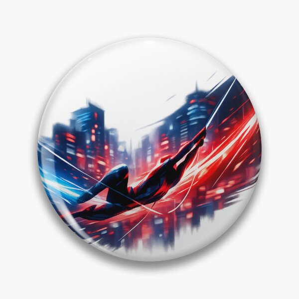 Item preview, Abstract Neon City Swing Art | Dynamic Urban Motion Graphic designed and sold by Art by Debasish.
