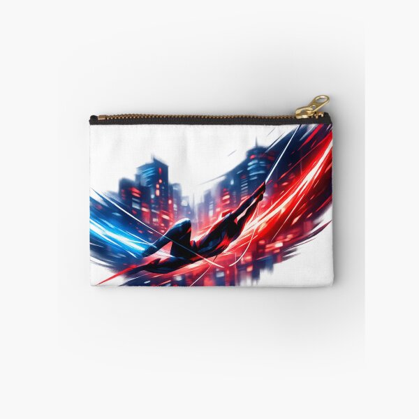Item preview, Abstract Neon City Swing Art | Dynamic Urban Motion Graphic designed and sold by Art by Debasish.