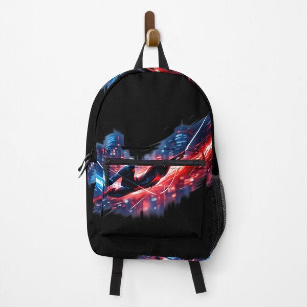 Item preview, Abstract Neon City Swing Art | Dynamic Urban Motion Graphic designed and sold by Art by Debasish.