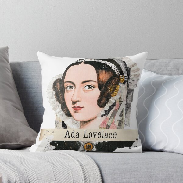Item preview, Ada Lovelace – First Programmer | Collage Portrait Art Print | Women in STEM Science Poster designed and sold by OzzFrequency.