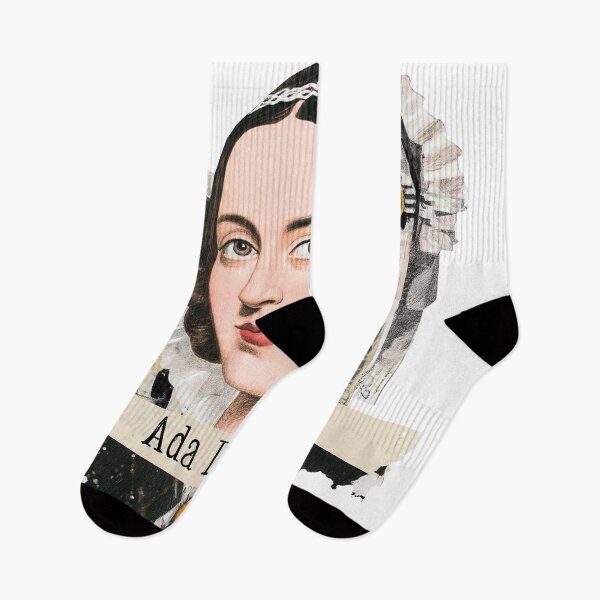 Item preview, Ada Lovelace – First Programmer | Collage Portrait Art Print | Women in STEM Science Poster designed and sold by OzzFrequency.