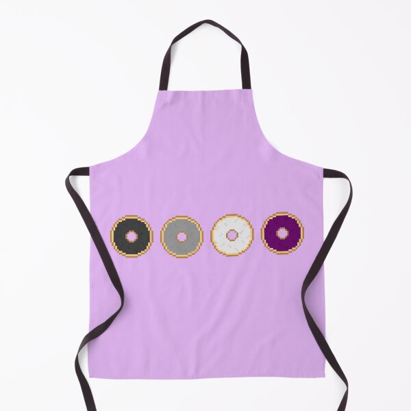Item preview, Ace Pixel Pride Donuts designed and sold by Lilac-Cat.