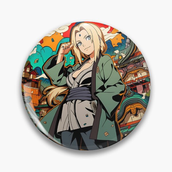 Item preview, Tsunade Legendary Sannin Anime Art Print | Tsunade Aesthetic Naruto Poster | Hidden Leaf Village Manga Style Art designed and sold by Dyan4.