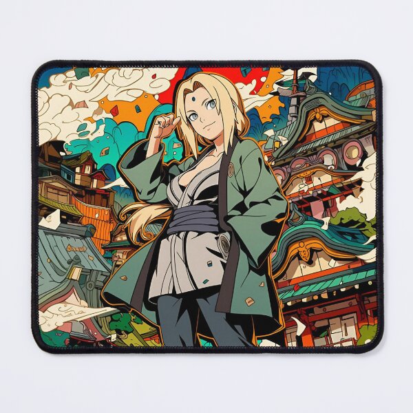 Item preview, Tsunade Legendary Sannin Anime Art Print | Tsunade Aesthetic Naruto Poster | Hidden Leaf Village Manga Style Art designed and sold by Dyan4.