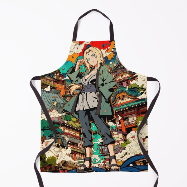 Item preview, Tsunade Legendary Sannin Anime Art Print | Tsunade Aesthetic Naruto Poster | Hidden Leaf Village Manga Style Art designed and sold by Dyan4.