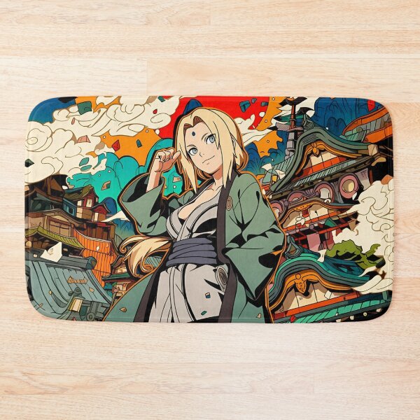 Item preview, Tsunade Legendary Sannin Anime Art Print | Tsunade Aesthetic Naruto Poster | Hidden Leaf Village Manga Style Art designed and sold by Dyan4.