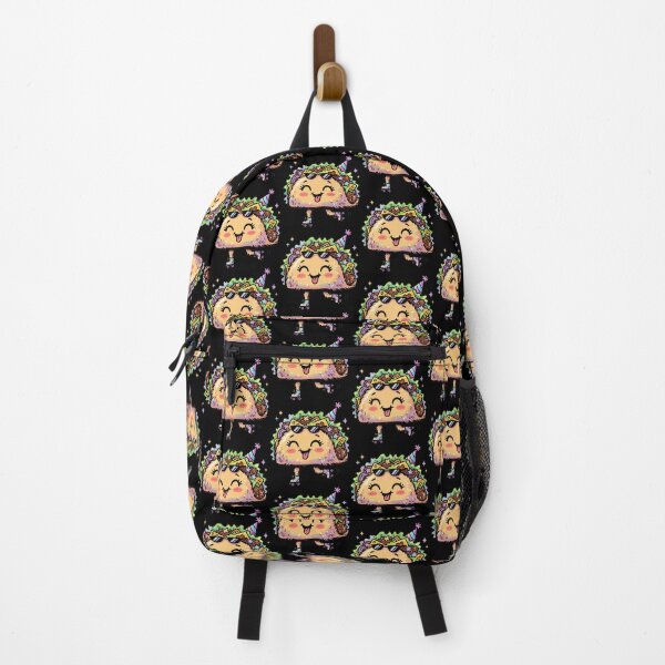 Item preview, Roller Skating Iridescent Party Taco designed and sold by Emegan Print Art.